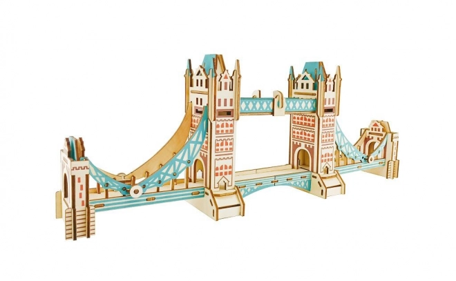 Woodcraft Drewniane 3D puzzle Tower Bridge