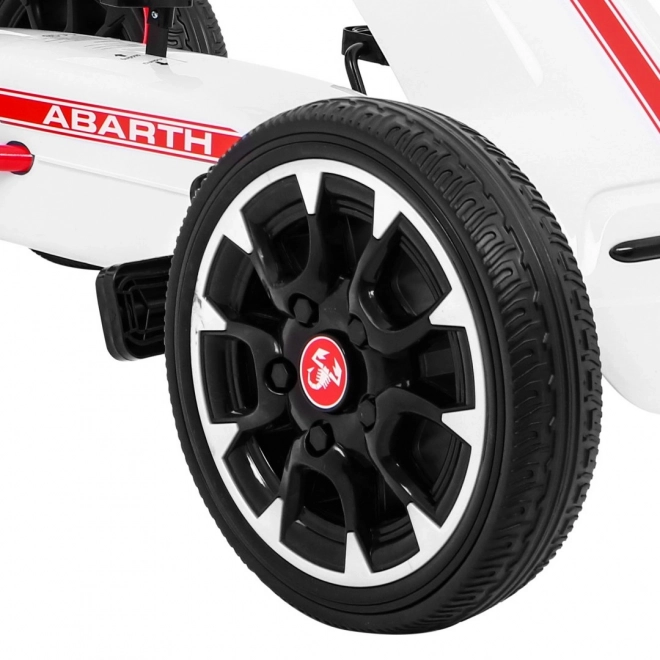 Gokart na pedały ABARTH biały