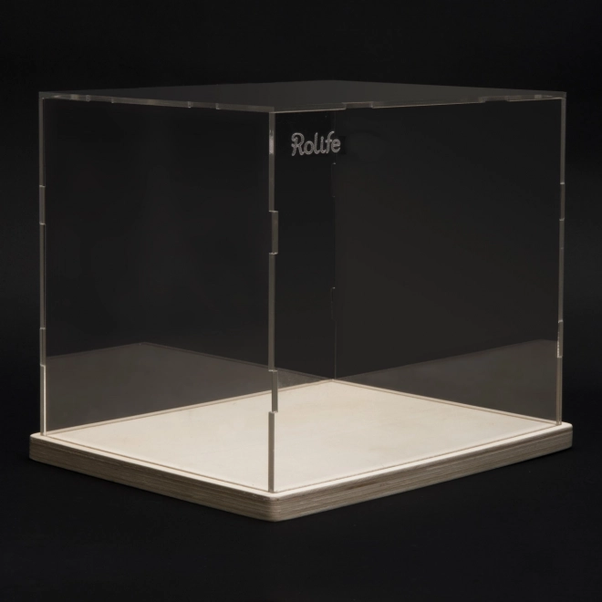 Plexiglasowa osłona na modele miniaturek domków