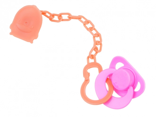 Interaktywna lalka dla dzieci 45 cm w różowym komplecie