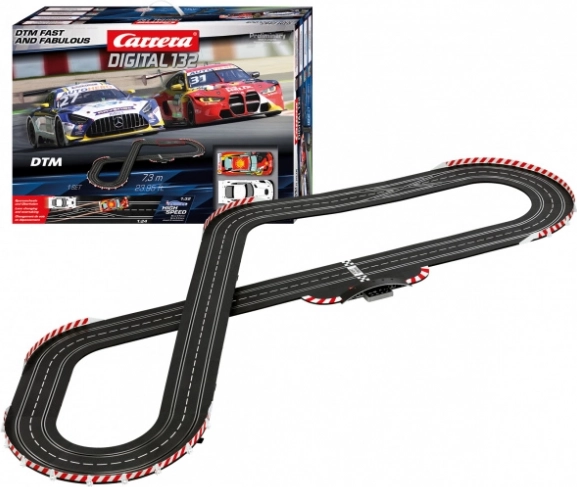 Autodroga Carrera Digital 132 DTM Fast and Fabulous 7,3 m