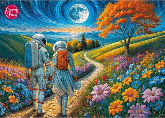 Puzzle Kosmiczna miłość z 1000 elementami