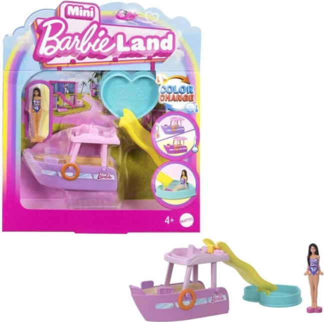Mini Barbieland Łódź Snów Środki Transportu