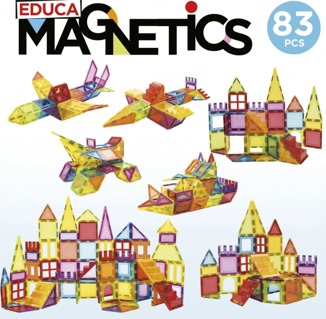 Educa Magnetyczna konstrukcja 83 elementów