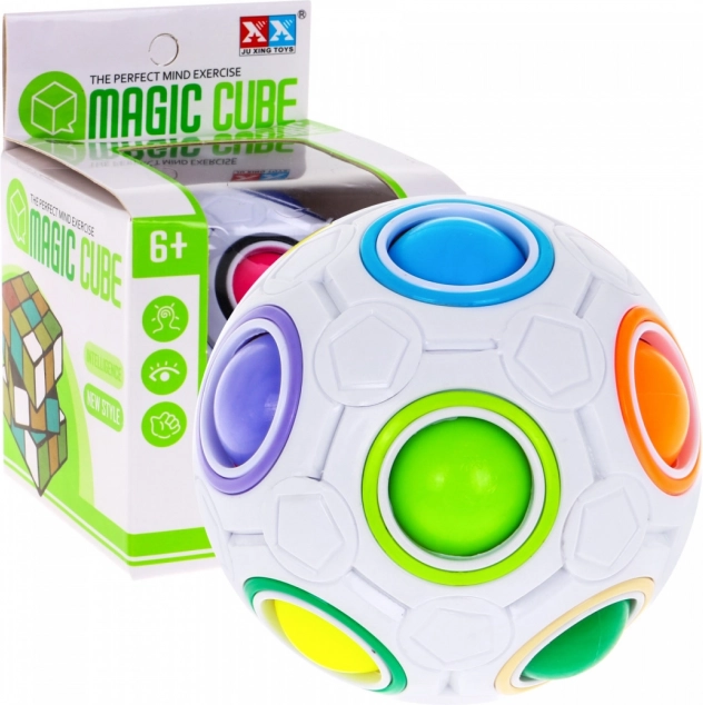 Magiczna kolorowa kula sensoryczna dla dzieci 3+