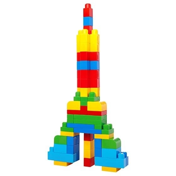 Mega Bloks First Builders Klocki w plastikowej torbie 60 szt.