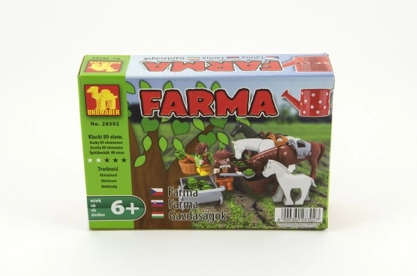 Klocki Dromader - Farma 89 szt.
