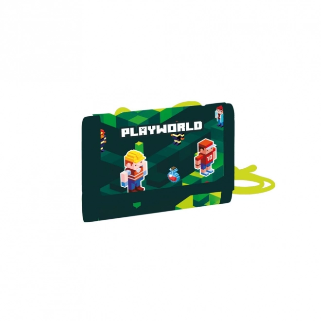 Dziecięcy portfel tekstylny z motywem Playworld