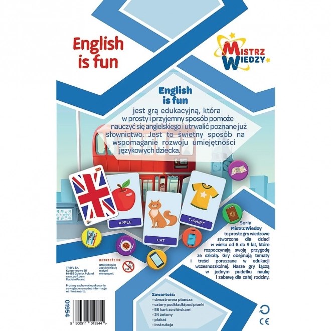 Edukacyjna gra English is Fun od Trefl