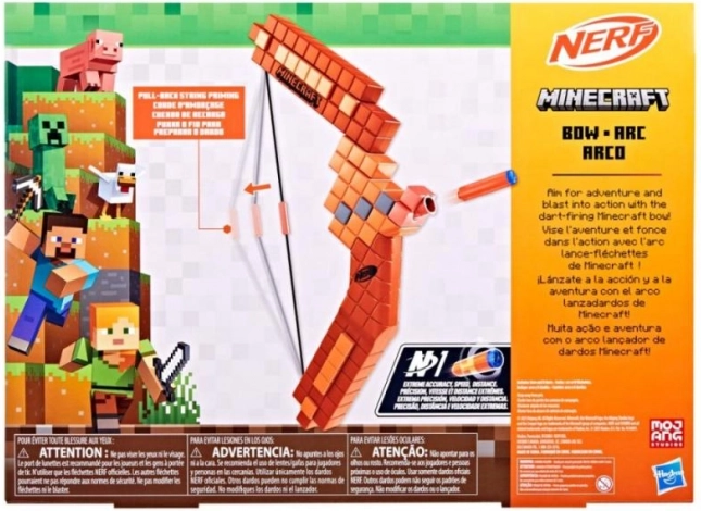 Nerf łuk Minecraft od Hasbro