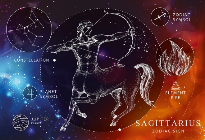Interdruk puzzle Zodiak Strzelec 250 elementów