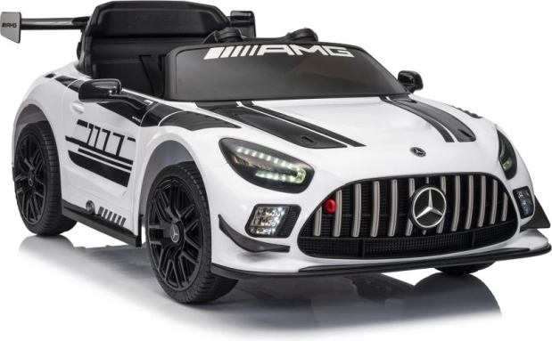 Elektryczny jeździk MERCEDES AMG GT3 – biały