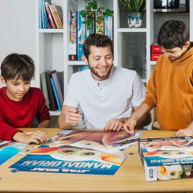 TREFL Puzzle Premium Plus Star Wars: Mandalorian - Grogu 1000 elementów