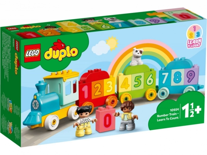 LEGO Duplo 10954 Pociąg z Cyferkami – Uczymy się Liczyć