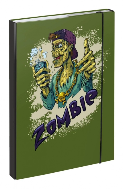 BAAGL Teczki na zeszyty szkolne A4 Zombie