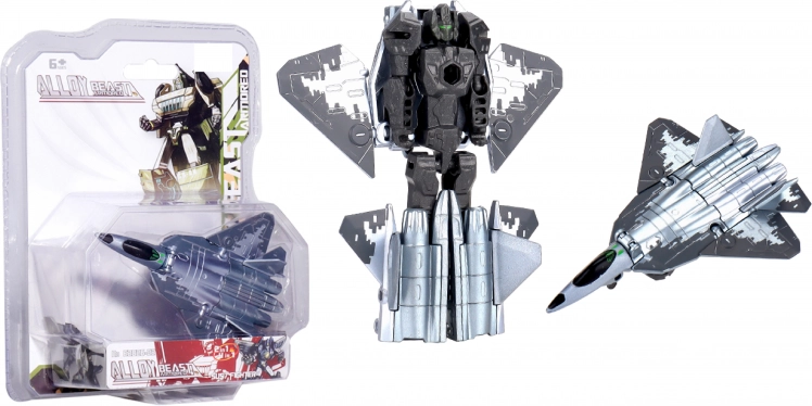 Metalowy autorobot 11 cm