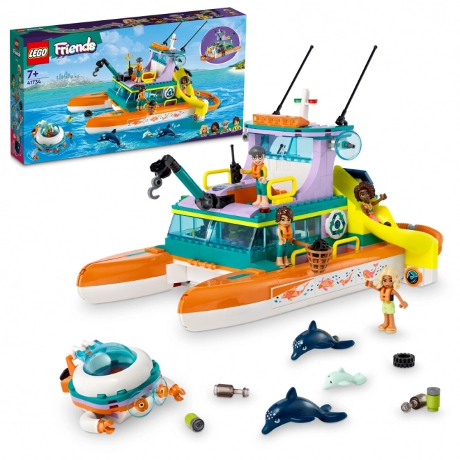 LEGO Friends morska łódź ratunkowa