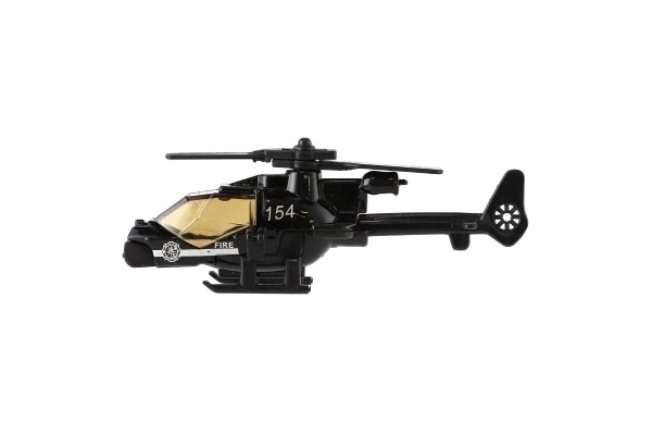 Metalowy i plastikowy helikopter dla dzieci 10 cm