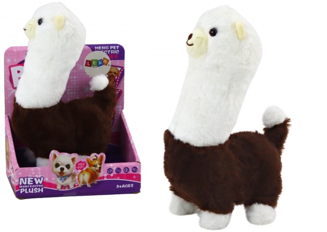 Interaktywna zabawka Lama Alpaka 23 cm
