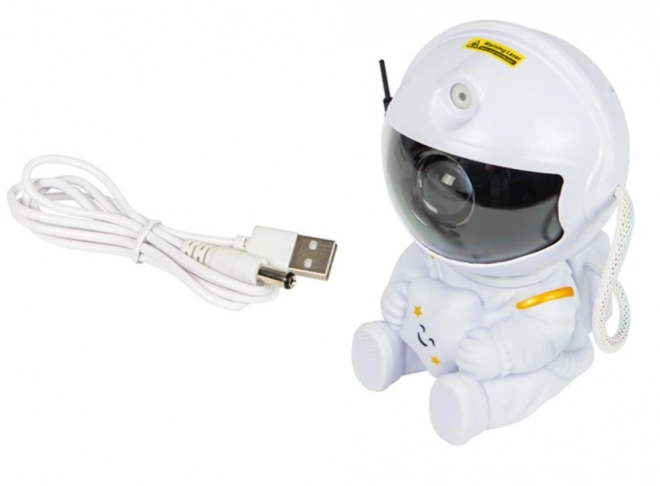 Projektor Gwiezdny siedzący astronauta z pilotem