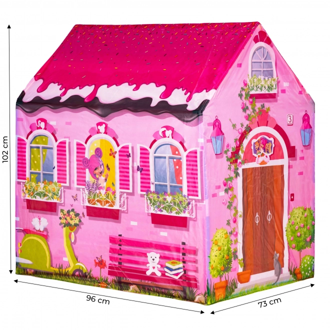ECOTOYS Dziecięcy namiot do zabawy Dream House