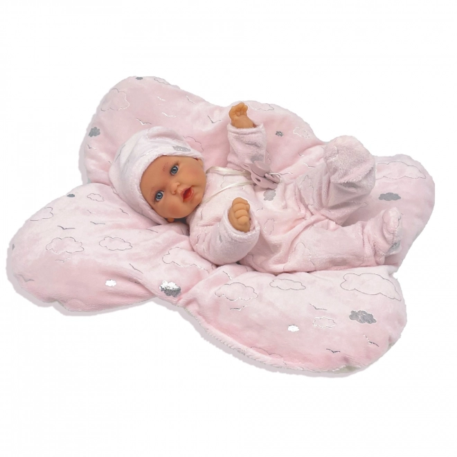 Antonio Juan 1235 PETIT - realistyczna lalka niemowlęca ze specjalną funkcją ruchową i miękkim materiałowym ciałem - 27 cm
