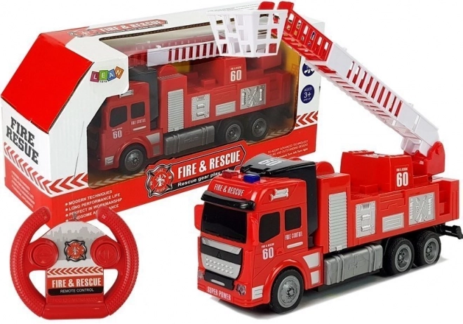 Zdalnie sterowany wóz strażacki R/C