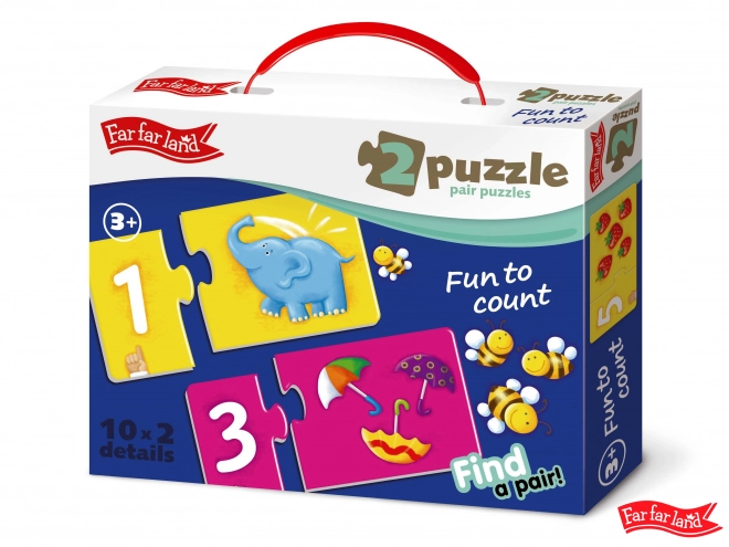 Puzzle dopasowujące Far Far Land - 10 obrazków