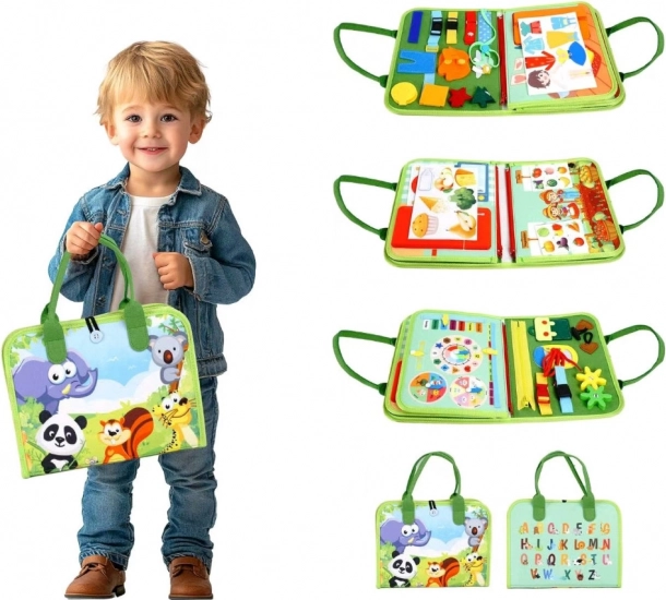 Sensoryczna busy księga Safari 2Kids Toys