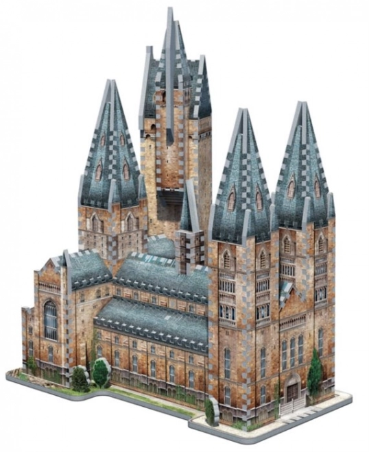 WREBBIT 3D puzzle Harry Potter: Hogwart, Wieża Astronomiczna 875 elementów