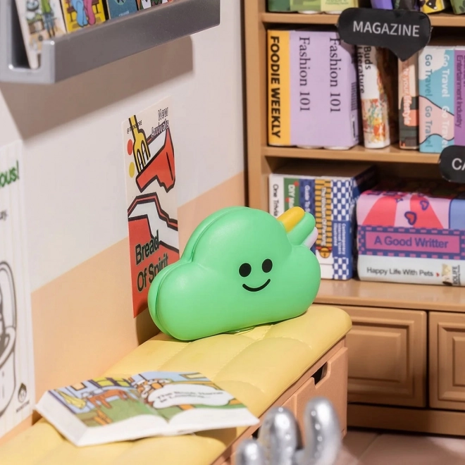 RoboTime miniatura domku Fascynująca księgarnia