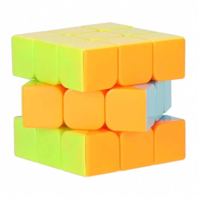 Kostka łamigłówka 3 x 3 neon