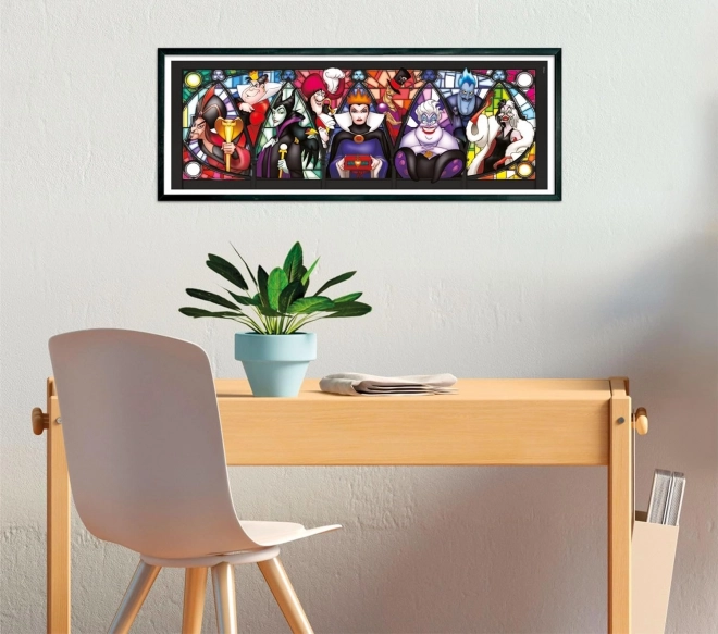 Clementoni panoramiczne puzzle Disney złoczyńcy 1000 elementów