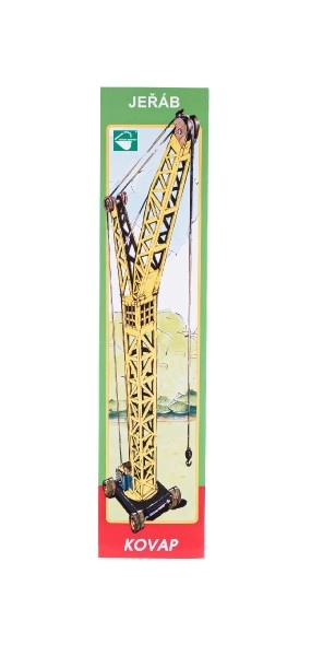Dźwig metalowy 60cm na korbkę w pudełku Kovap