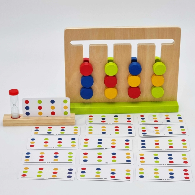 Logiczna gra układanie kolorowe TOOKY TOY