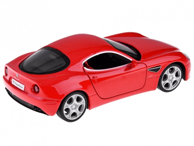 Metalowy model auta Alfa Romeo 8C Competizione skala 1:32