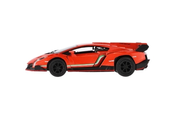 Auto Kinsmart Lamborghini Veneno metal/plastik 13cm z funkcją cofania