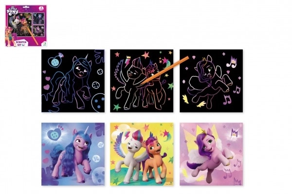Wydrapywanki My Little Pony 20x20 cm