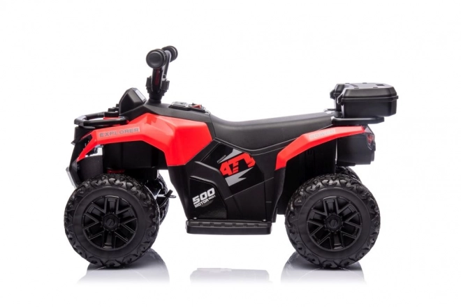 Dziecięca czterokołowiec na baterię GTS1155 - Czerwona