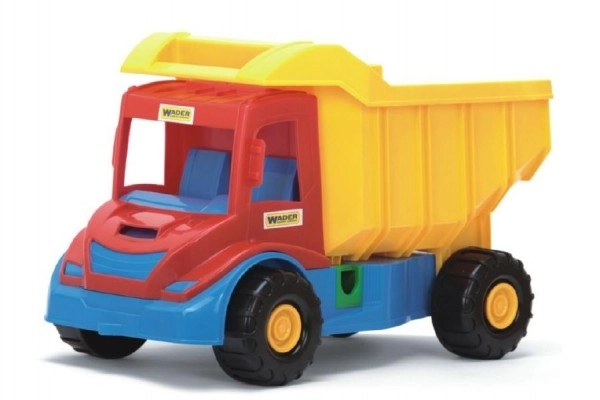 Auto wielozadaniowe wywrotka plastikowa 38cm, różne 3 kolory, od 12 miesięcy+, Wader