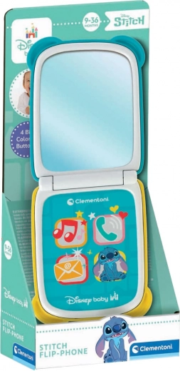Clementoni Baby składany telefon Stitch