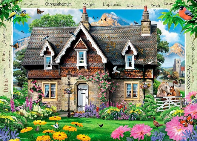 Ravensburger puzzle Chatka na wzgórzu 1000 elementów
