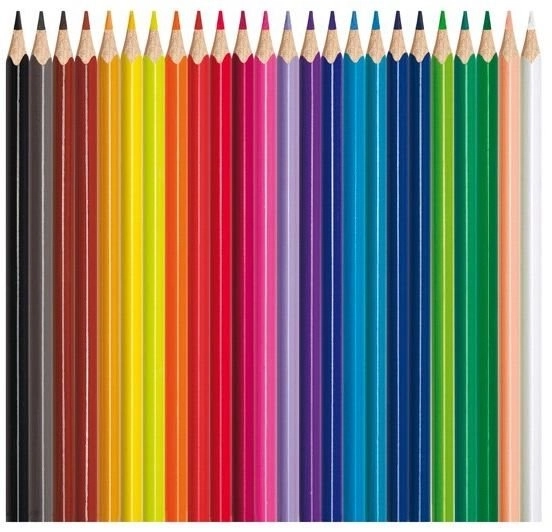 MAPED Kredki trójkątne Color'Peps 24 sztuki