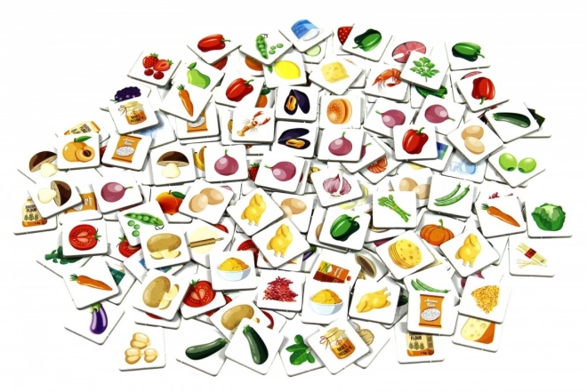 Zabawna gra planszowa 3,2,1... Go! Challenge Food od Educa Borrás