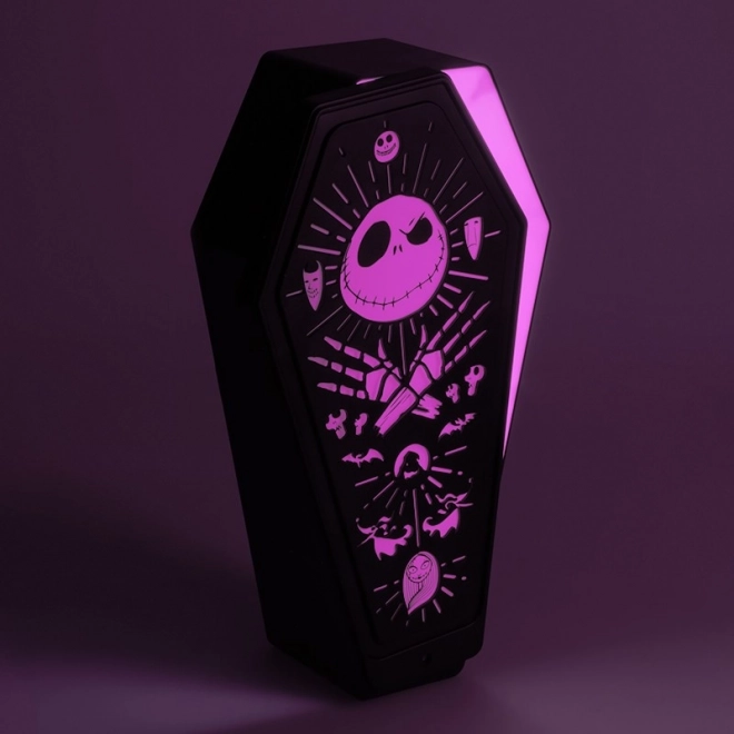 3D światło Nightmare Before Christmas w kształcie trumny