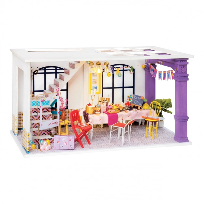 Miniatura domku Party Jadalnia od Rolife