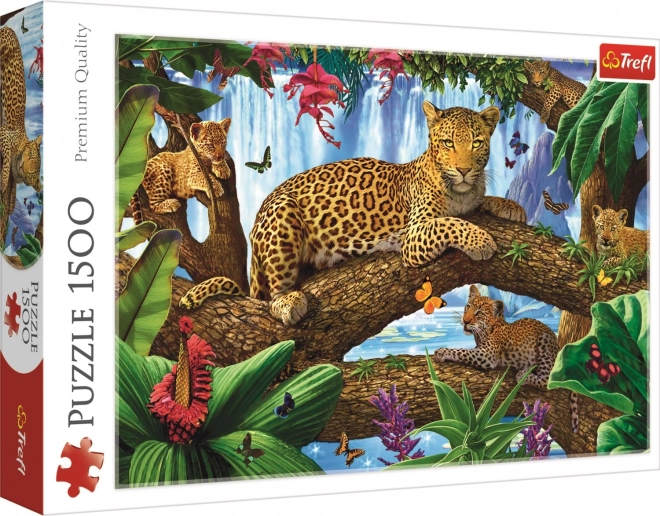 Puzzle Odpoczynek w koronach drzew 1500 kawałków