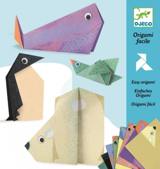 Origami polarne zwierzątka Djeco