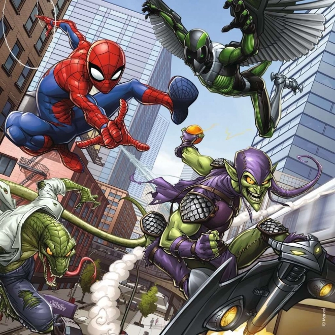 Puzzle Ravensburger Spider-Man 3x49 elementów