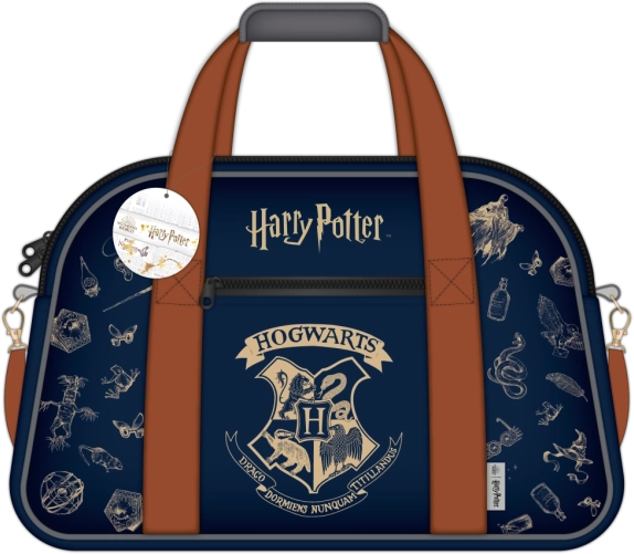 Harry Potter torba sportowa navy & gold